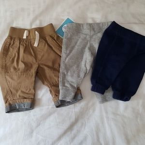3 Newborn baby boy pants